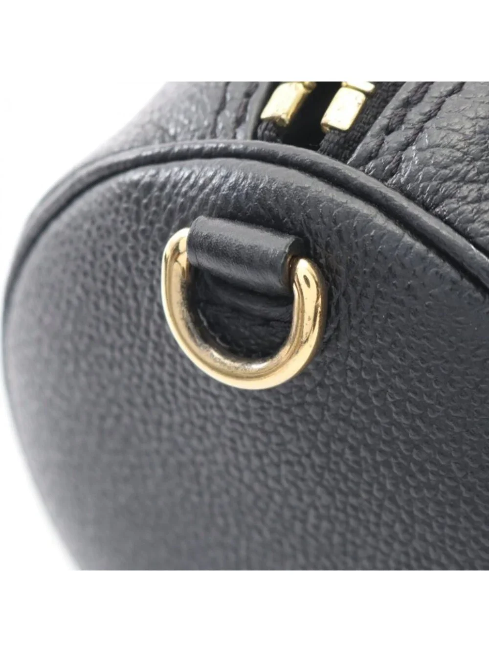 Louis Vuitton Handbag Papillon BB 2-Way Black Beige Leather